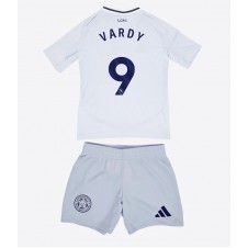 Leicester City Jamie Vardy #9 Tredjeställ Barn 2024-25 Korta ärmar (+ Korta byxor)